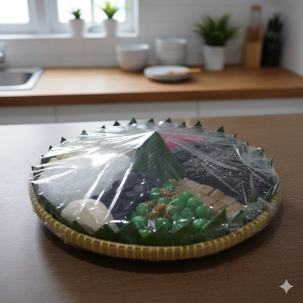 Ibu Rasminih di Dapur